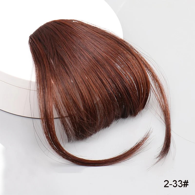 Synthetic Clip - In Blunt Bangs - HairNjoy