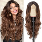 Synthetic Ombre Blonde Wavy Lace Wig - HairNjoy