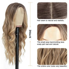 Synthetic Ombre Blonde Wavy Lace Wig - HairNjoy