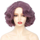 Synthetic Short Blonde Curly Bob Wig - HairNjoy