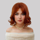 Synthetic Short Blonde Curly Bob Wig - HairNjoy