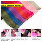 Tape In Hair Extensions 10pcs/pack - HairNjoy