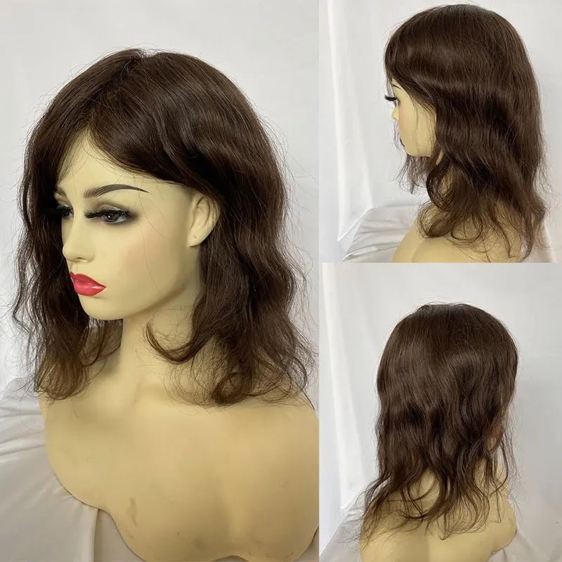 Thin Skin PU Base Long Toupee - HairNjoy