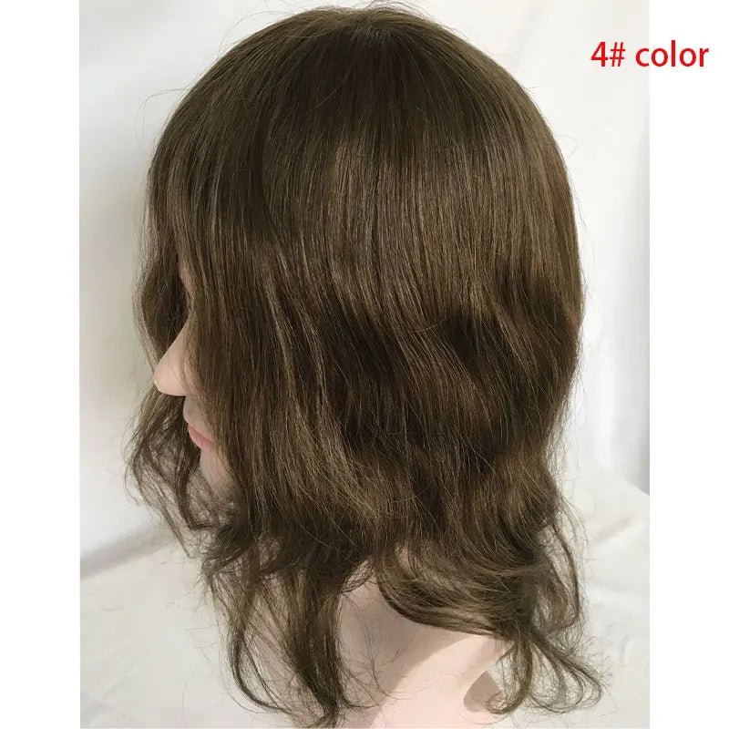 Thin Skin PU Base Long Toupee - HairNjoy