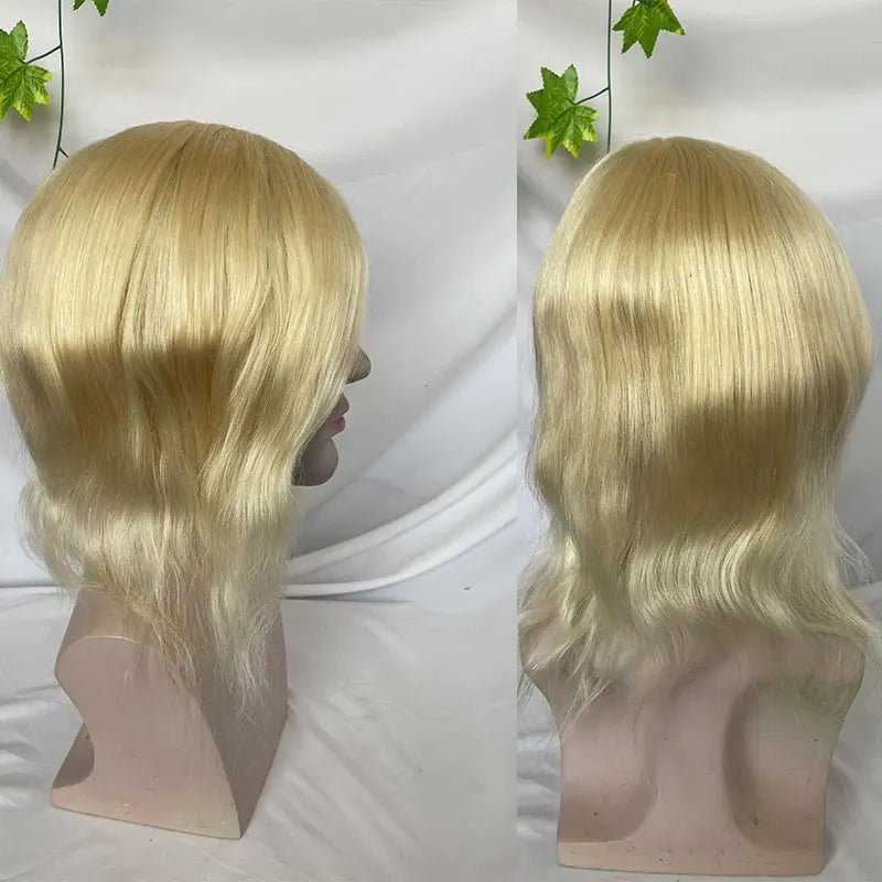 Thin Skin PU Base Long Toupee - HairNjoy