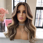 Voluminous Brown Highlight Wigs - HairNjoy