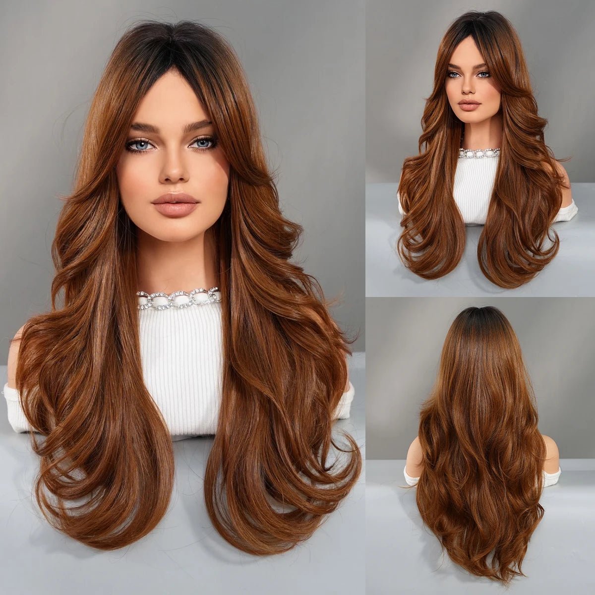 Voluminous Synthetic Wig - HairNjoy