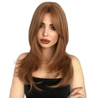 Wavy Coffee Brown Wig - HairNjoy