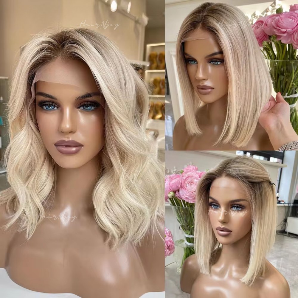 Wavy Lace Front Wigs - HairNjoy