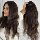 Wavy Silk Base Human Hair Topper - HairNjoy