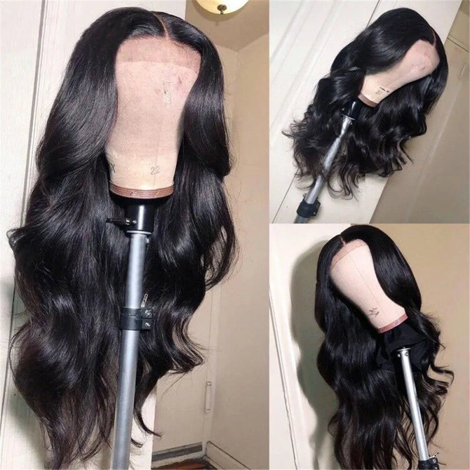 150 Density HD Transparent Lace Front Human Hair Wigs - HairNjoy