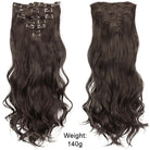 16 Clips 7Pcs/Set Long Wavy Natural Hairstyle - HairNjoy