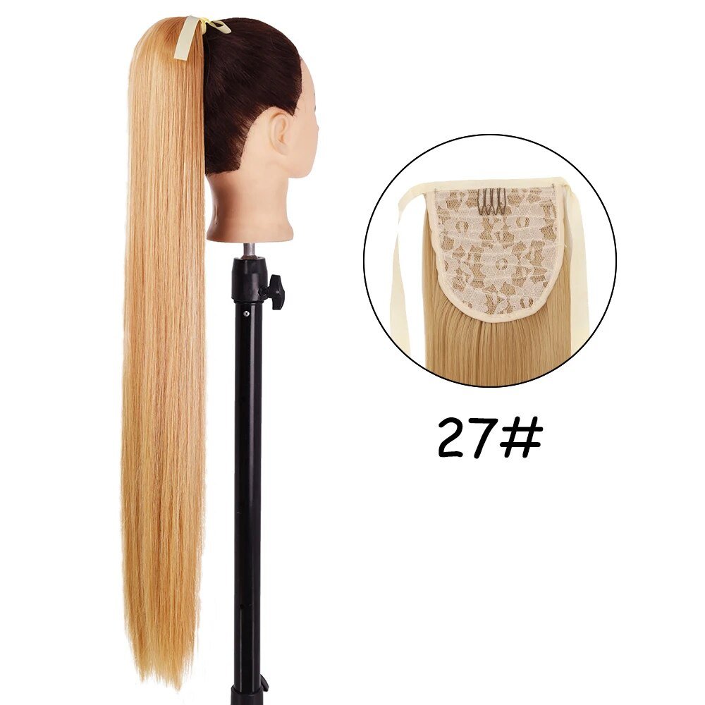 22 inches Synthetic Ponytail Hair Extension Clip in - HairNjoy