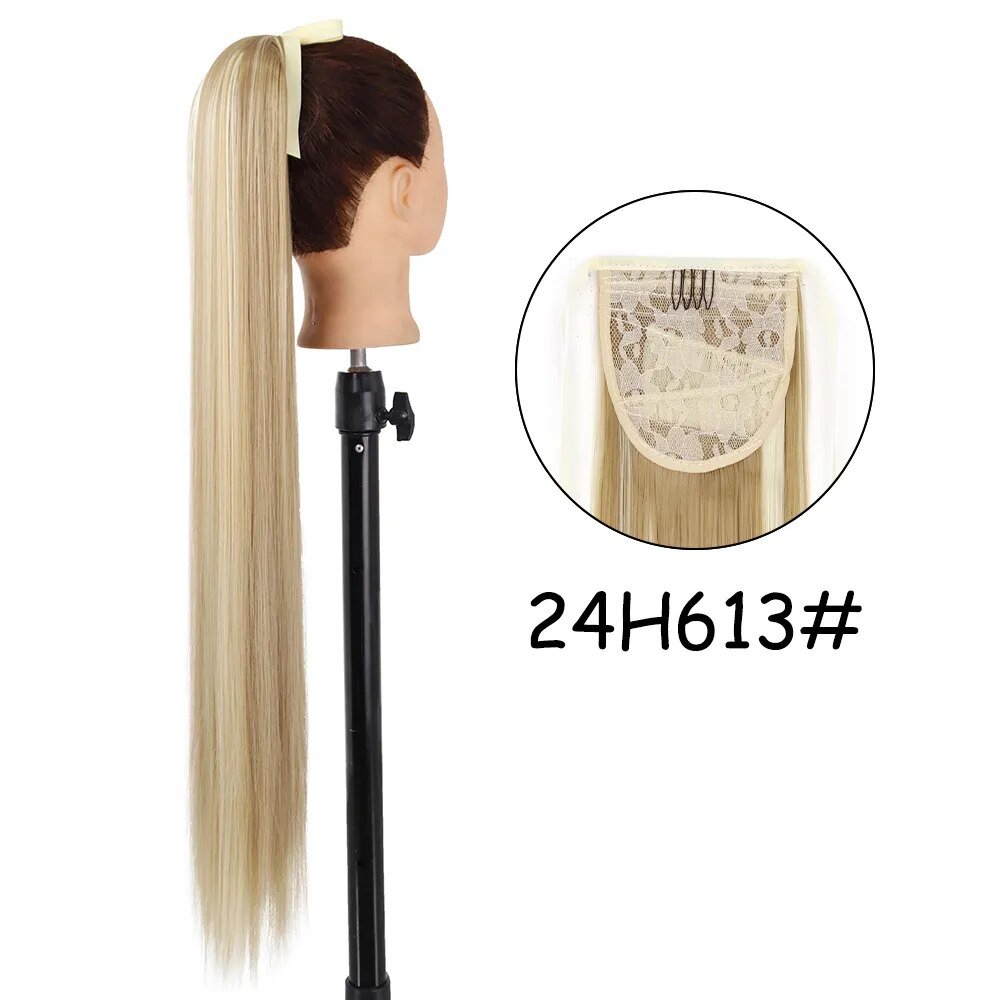 34 inches Synthetic Ponytail Hair Extension Clip in - HairNjoy