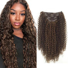 Beauty Clip In Curly Synthetic Hair Extension - HairNjoy