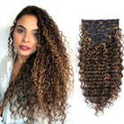 Beauty Clip In Curly Synthetic Hair Extension - HairNjoy