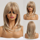 Blonde Layered Synthetic Wig - HairNjoy