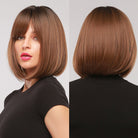 Bob Brown Synthetic Wig - HairNjoy