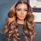 Body Wave Blonde Human Hair Lace Frontal Wig - HairNjoy