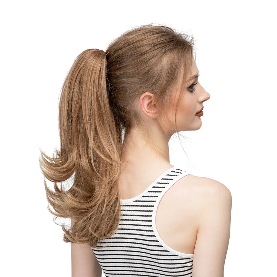 Claw Clip In Ponytail With Elastic Band - HairNjoy