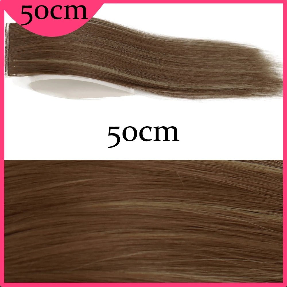 Clip-In Hair Extensions Top Side Cover - HairNjoy