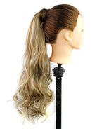 Clip In Synthetic Hair Pony Tail Straight and Curly - HairNjoy