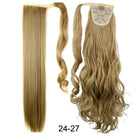 Clip In Synthetic Hair Pony Tail Straight and Curly - HairNjoy