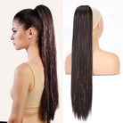 Curly Synthetic Drawstring Ponytail Clip-In Hair Extension - HairNjoy