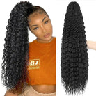 Curly Synthetic Drawstring Ponytail Clip-In Hair Extension - HairNjoy