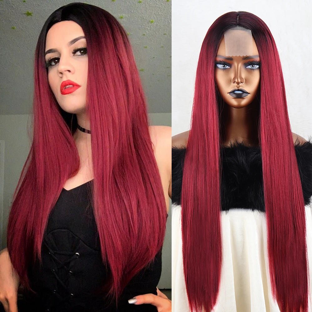 Fashionable Synthetic Lace Wig - HairNjoy