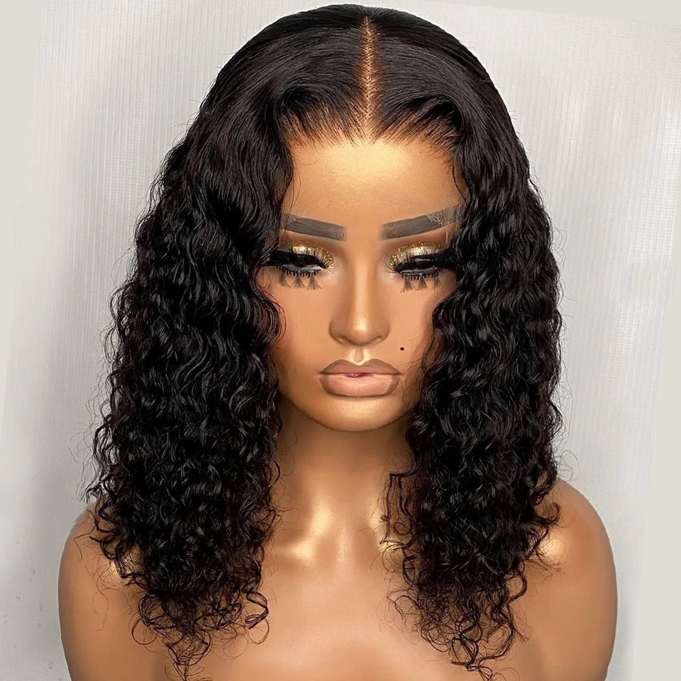 Flowing Curl: Lace Frontal Human Hair Wig - HairNjoy