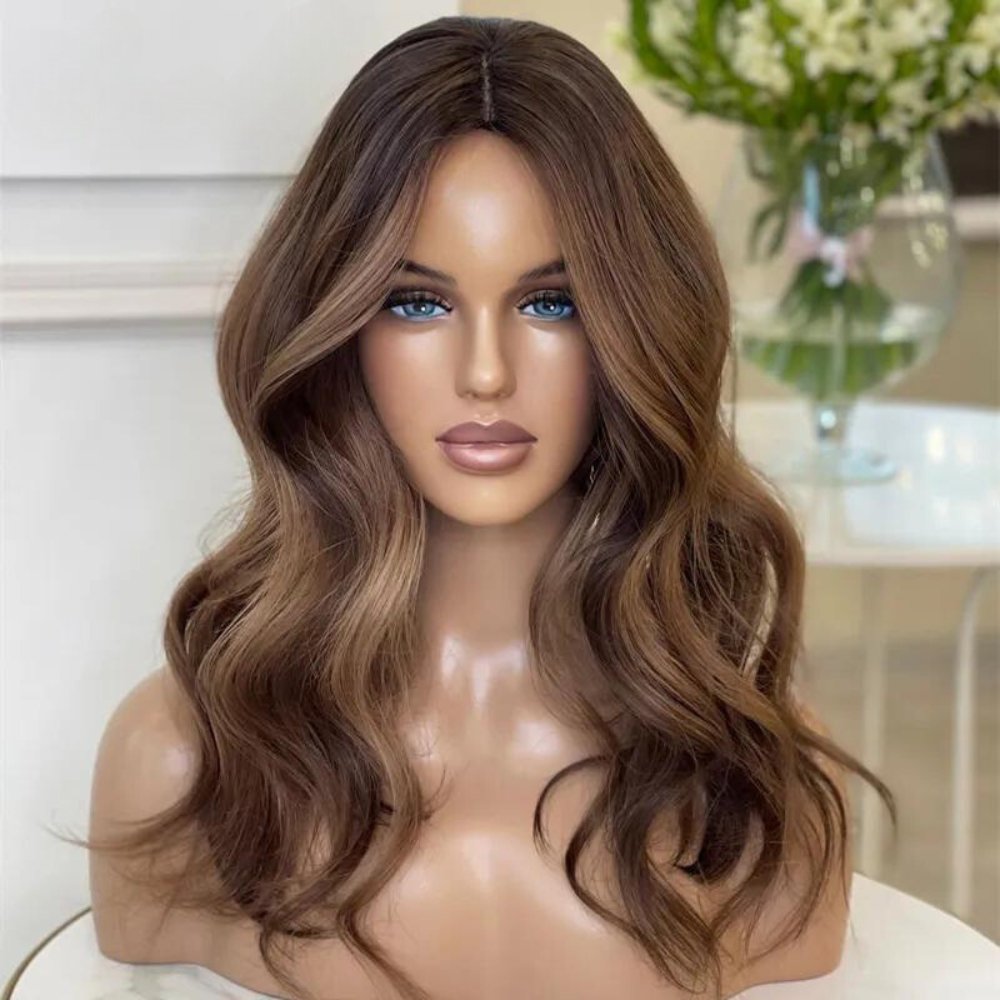 Full Lace 360 Highlight Human Hair Wigs - HairNjoy
