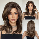 Highlight Layered Water Wave Wig - HairNjoy