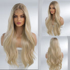 Lace Front Long Blonde Wig - HairNjoy