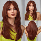 Layered Reddish Wigs - HairNjoy
