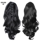 Long Curly Claw Clip-On Wavy Ponytail Hair Extensions - HairNjoy