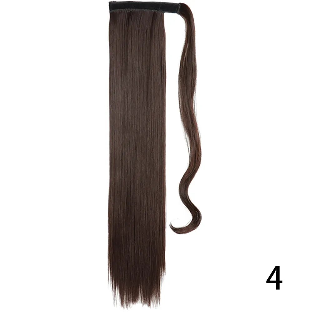 Long Curly Drawstring Ponytail Extensions - HairNjoy