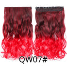 Long Straight Synthetic Hair Clips Extensions - HairNjoy