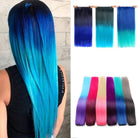 Long Straight Synthetic Hair Clips Extensions - HairNjoy