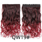 Long Straight Synthetic Hair Clips Extensions - HairNjoy