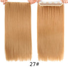 Long Straight Synthetic Hair Clips Extensions - HairNjoy