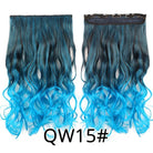 Long Straight Synthetic Hair Clips Extensions - HairNjoy