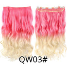 Long Straight Synthetic Hair Clips Extensions - HairNjoy