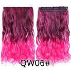 Long Straight Synthetic Hair Clips Extensions - HairNjoy