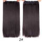 Long Straight Synthetic Hair Clips Extensions - HairNjoy