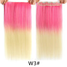 Long Straight Synthetic Hair Clips Extensions - HairNjoy