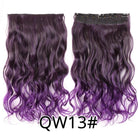 Long Straight Synthetic Hair Clips Extensions - HairNjoy