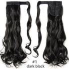 Long Straight Wrap Around Clip Ponytail Hair Extension - HairNjoy