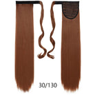 Long Straight Wrap Around Clip Ponytail Hair Extension - HairNjoy