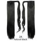 Long Straight Wrap Around Clip Ponytail Hair Extension - HairNjoy